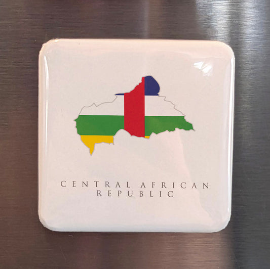 Central Africa Fridge Magnet - PhiloPerse
