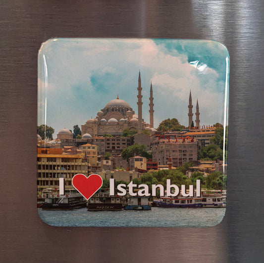 I Love Istanbul Fridge Magnet - PhiloPerse