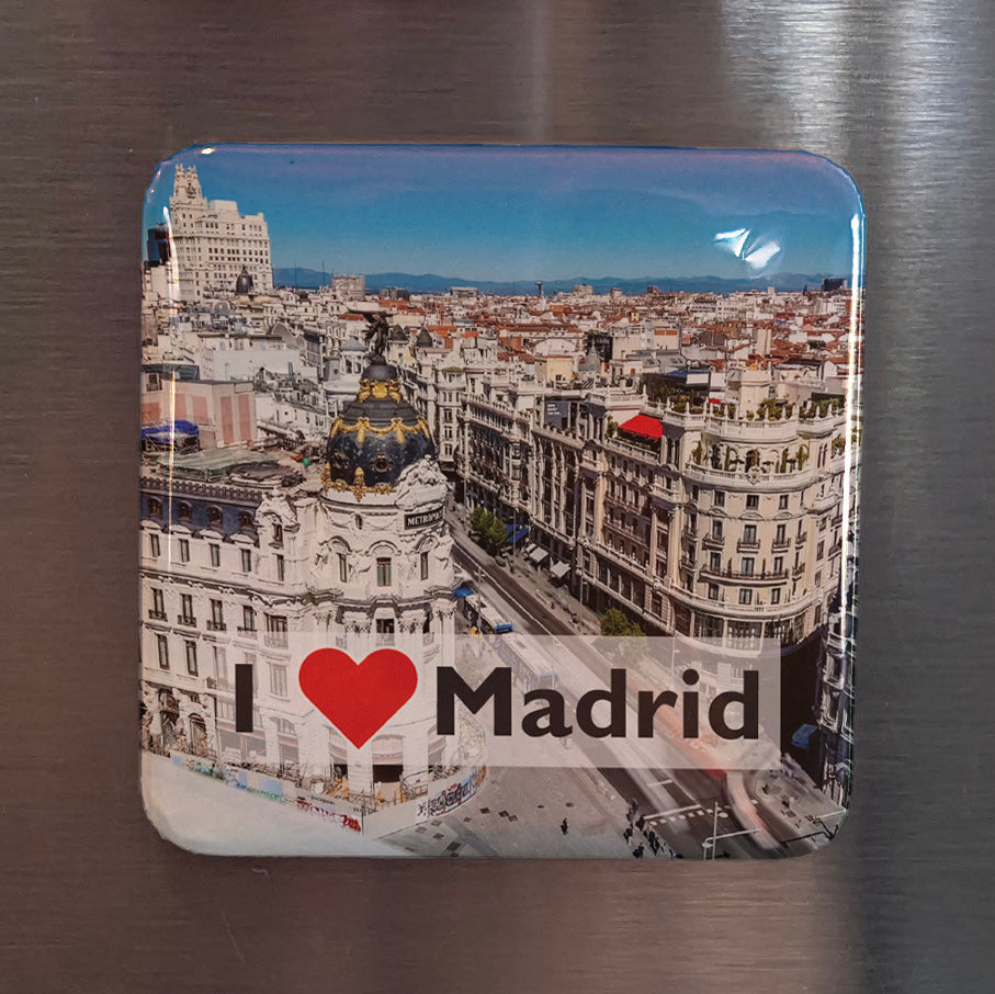 I Love Madrid Fridge Magnet - PhiloPerse