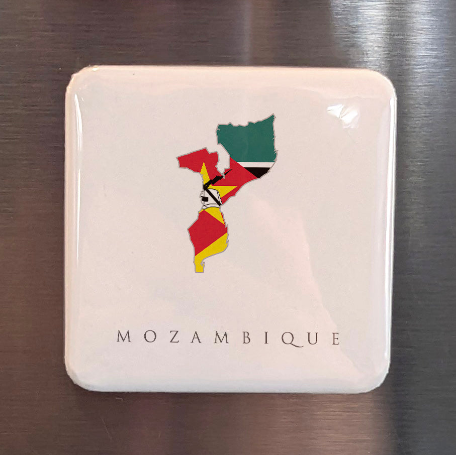 Mozambique Fridge Magnet - PhiloPerse