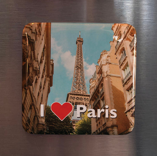 I Love Paris Fridge Magnet - PhiloPerse
