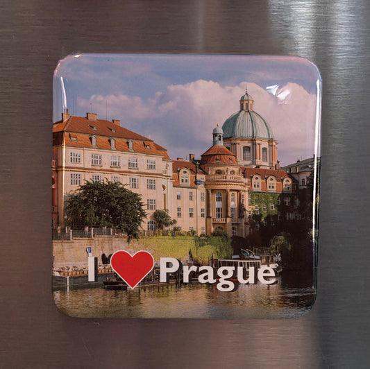 I Love Prague Fridge Magnet - PhiloPerse