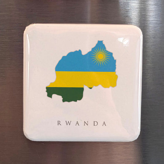 Rwanda Fridge Magnet - PhiloPerse