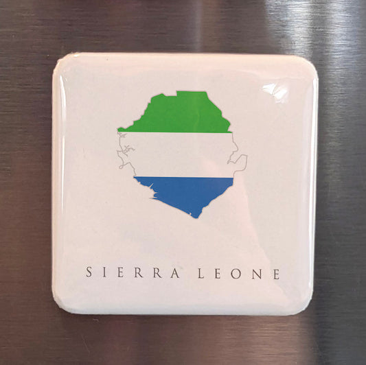 Sierra Leone Fridge Magnet - PhiloPerse