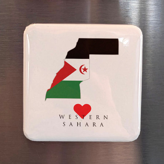 Western Sahara Fridge Magnet - PhiloPerse