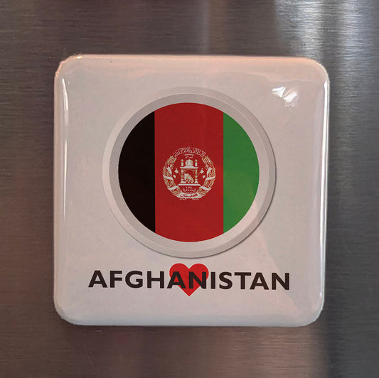 I Love Afghanistan Fridge Magnet - PhiloPerse