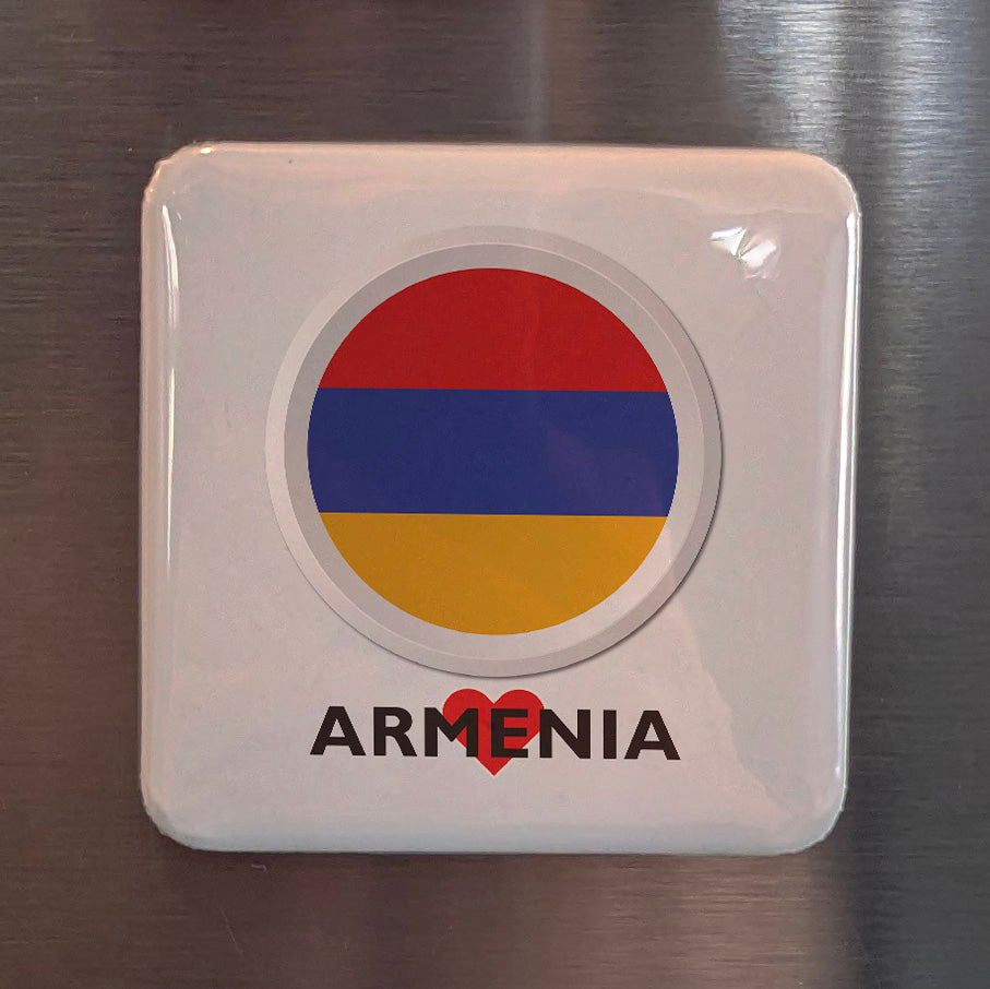 I Love Armenia Fridge Magnet - PhiloPerse