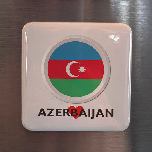 I Love Azerbaijan Fridge Magnet - PhiloPerse