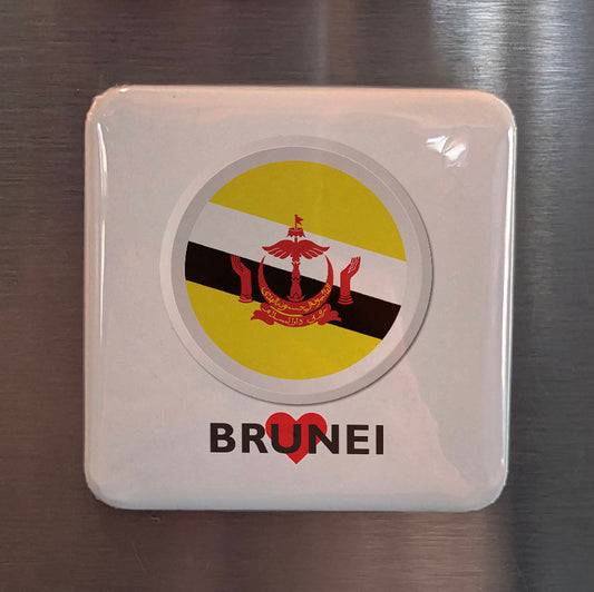 I Love Brunei Fridge Magnet - PhiloPerse