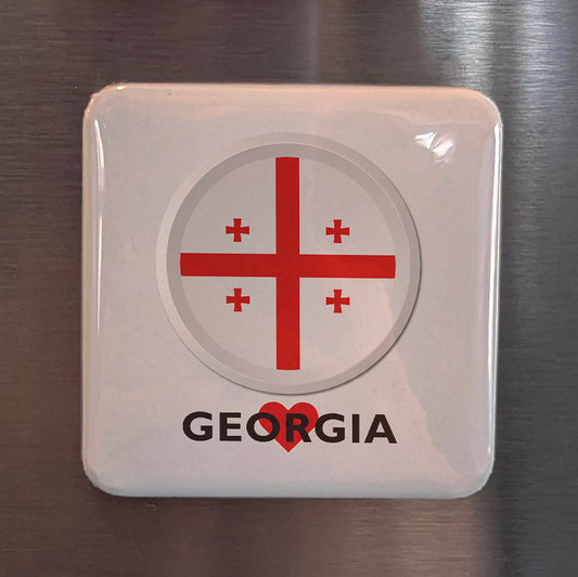 I Love Georgia Fridge Magnet - PhiloPerse