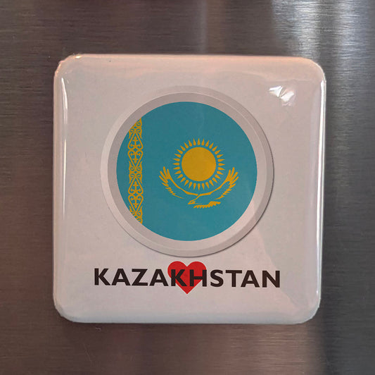 I Love Kazakhstan Fridge Magnet - PhiloPerse