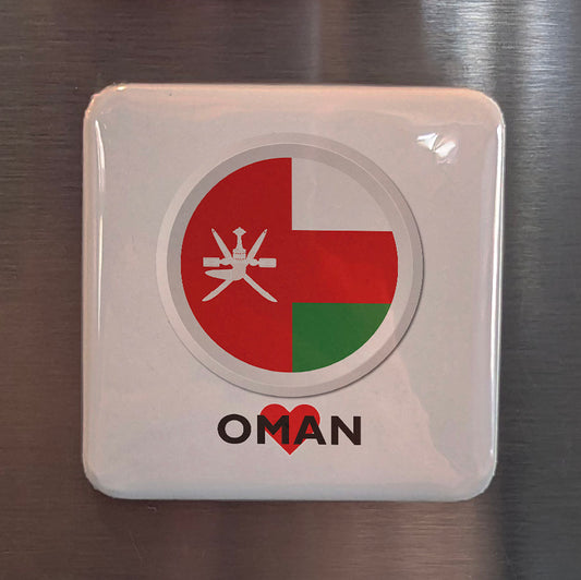 I Love Oman Fridge Magnet - PhiloPerse