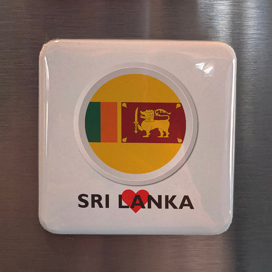 I Love Sri Lanka Fridge Magnet - PhiloPerse