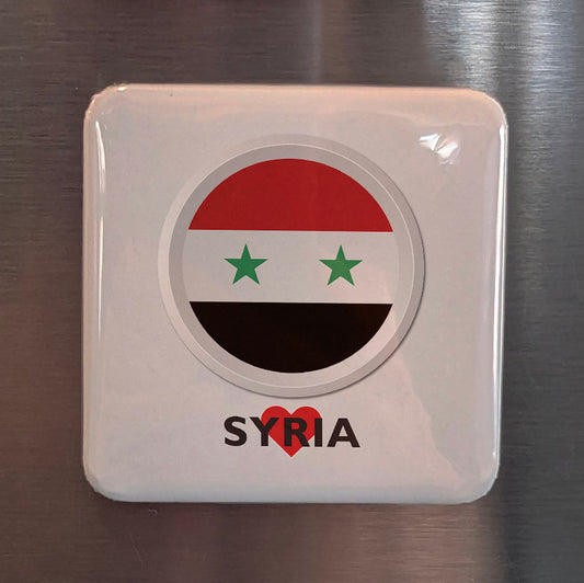 I Love Syria Fridge Magnet - PhiloPerse
