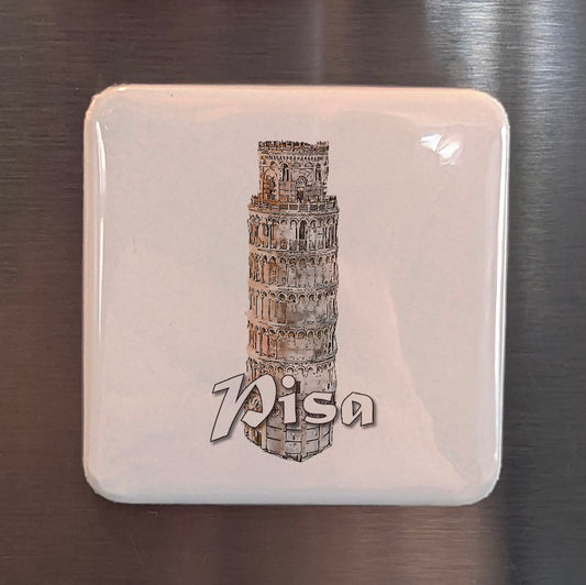 Leaning Tower of Pisa in Italy Fridge Magnet - PhiloPerse