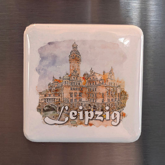 Leipzig Germany Fridge Magnet - PhiloPerse