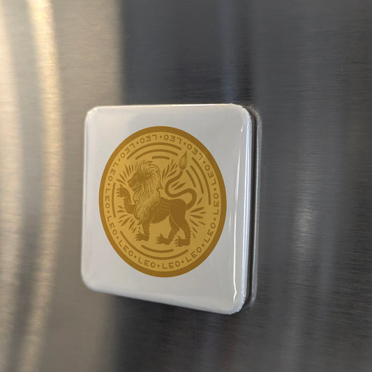 Leo Zodiac Fridge Magnet - PhiloPerse