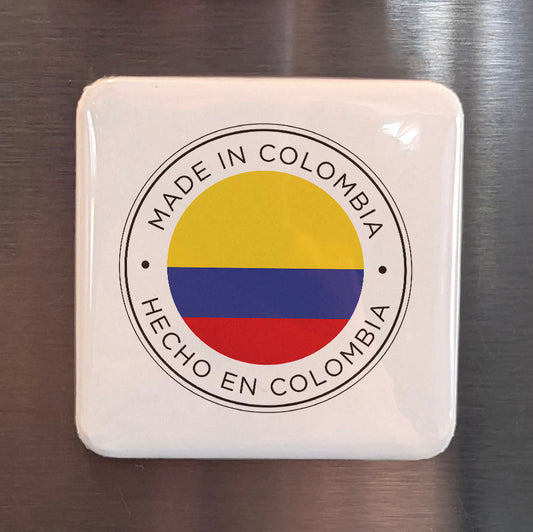 Made in Colombia Fridge Magnet - PhiloPerse
