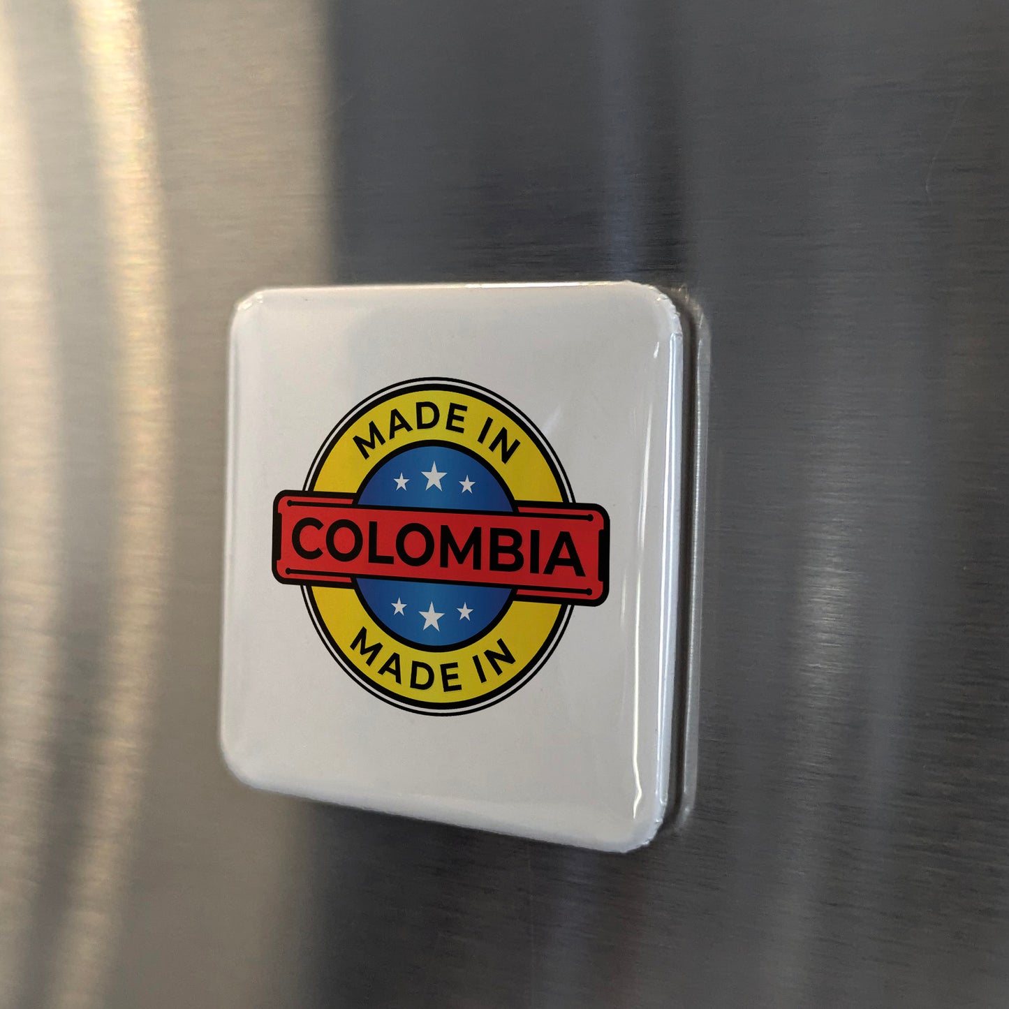 Made in Colombia Fridge Magnet - PhiloPerse