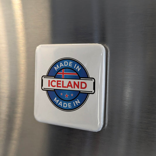 Made in Iceland Fridge Magnet - PhiloPerse