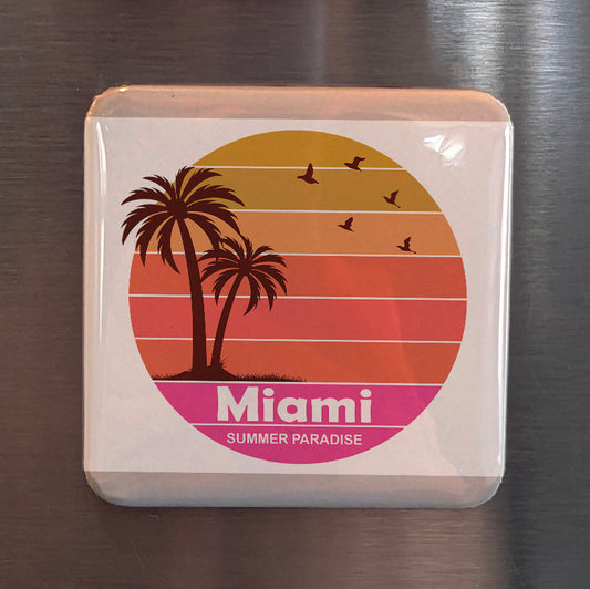 Miami Fridge Magnet - PhiloPerse