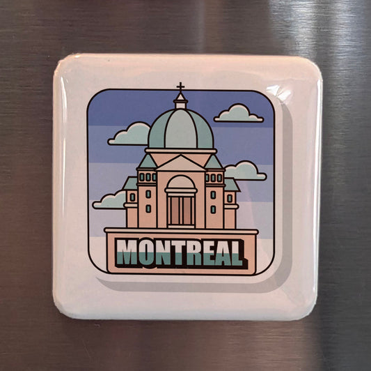 Montreal St. Joseph Oratory Fridge Magnet - PhiloPerse