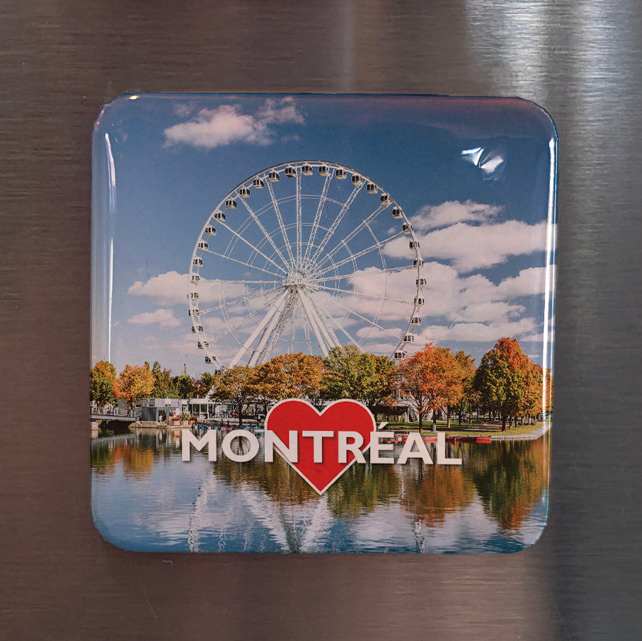 Montreal Old Port Fridge Magnet - PhiloPerse