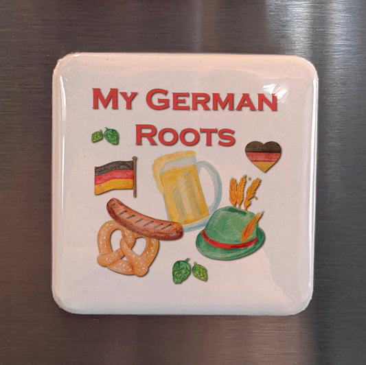 My German Roots Fridge Magnet - PhiloPerse