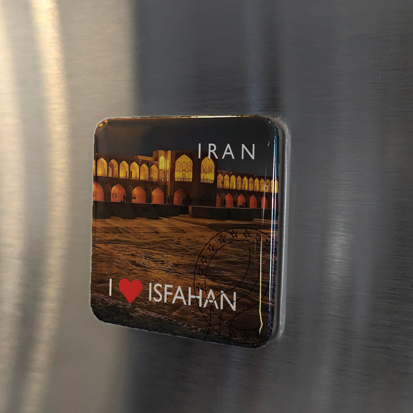 I Love Isfahan Fridge Magnet - PhiloPerse