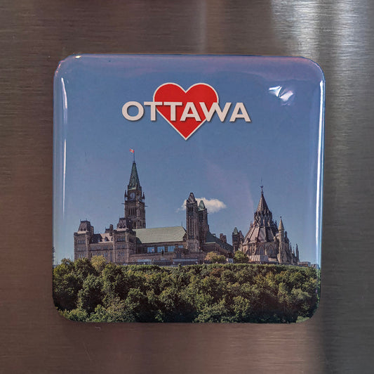 Ottawa view Fridge Magnet - PhiloPerse
