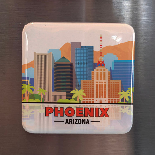 Phoenix Arizona Fridge Magnet - PhiloPerse