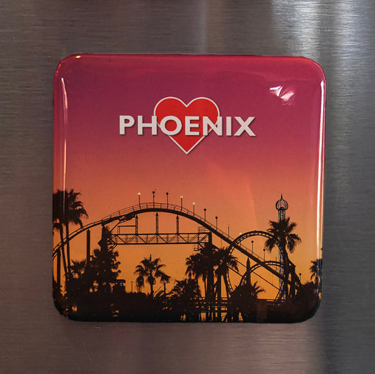 Phoenix View Fridge Magnet - PhiloPerse