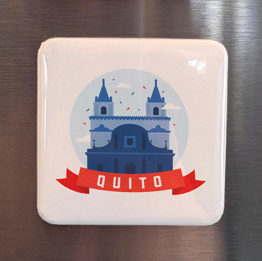 Quito Ecuador Fridge Magnet - PhiloPerse