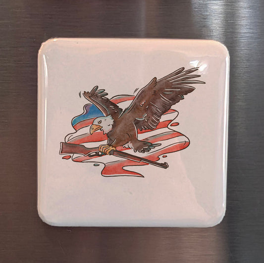 Respect Veterans Fridge Magnet - PhiloPerse