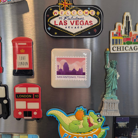 San Antonio Fridge Magnet