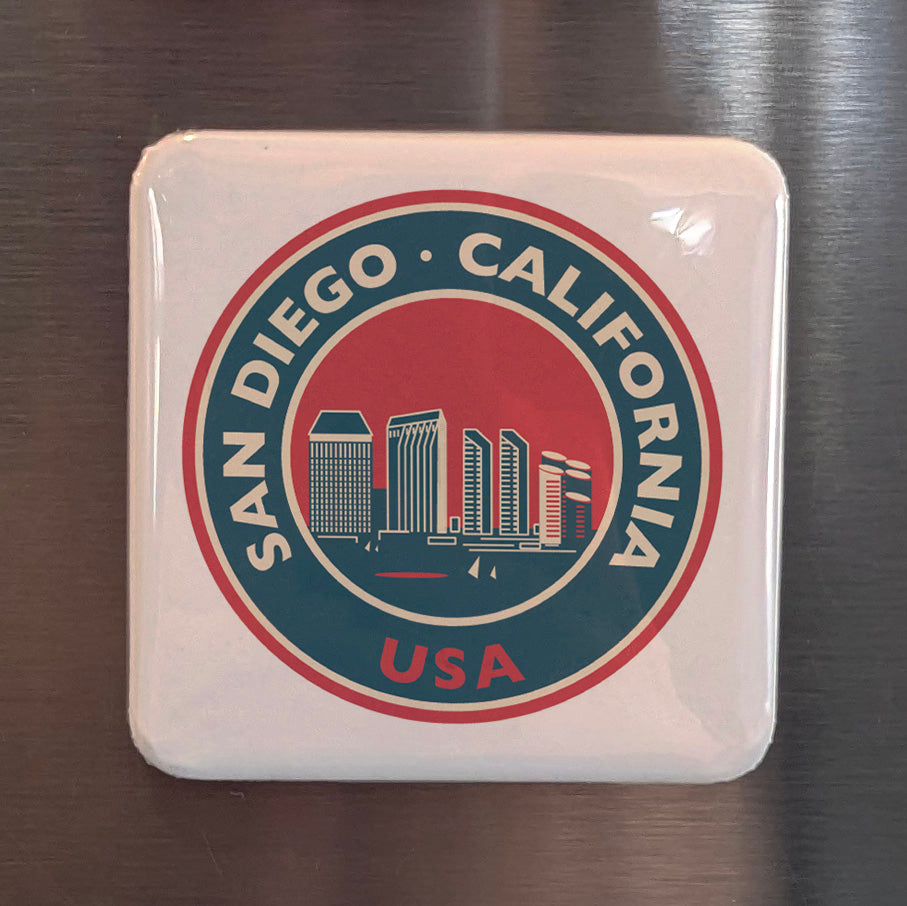 San Diego California Fridge Magnet - PhiloPerse