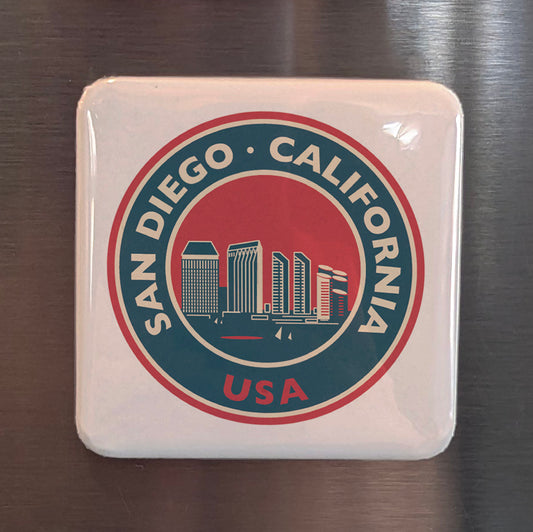 San Diego California Fridge Magnet - PhiloPerse