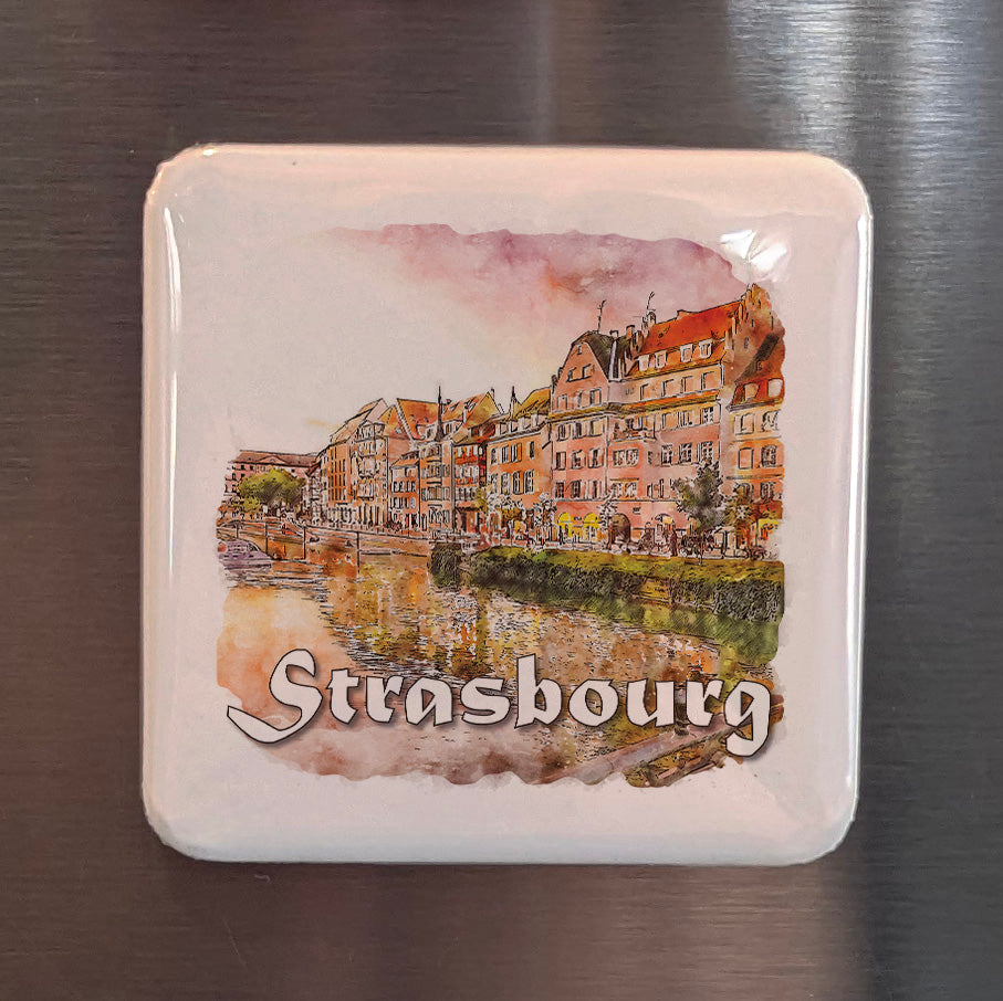 Strasbourg France Fridge Magnet - PhiloPerse