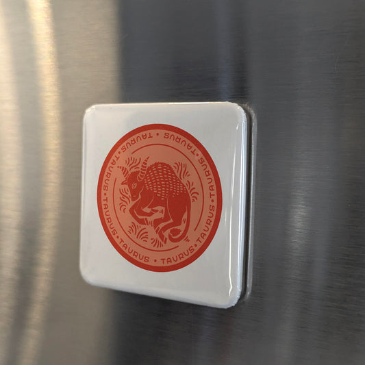 Taurus Zodiac Fridge Magnet - PhiloPerse