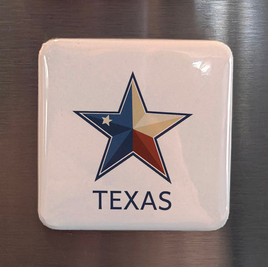 Texas Star Fridge Magnet - PhiloPerse