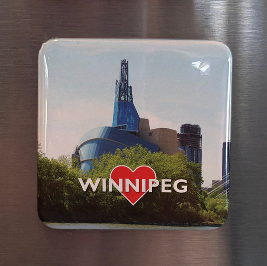 Winnipeg Fridge Magnet - PhiloPerse
