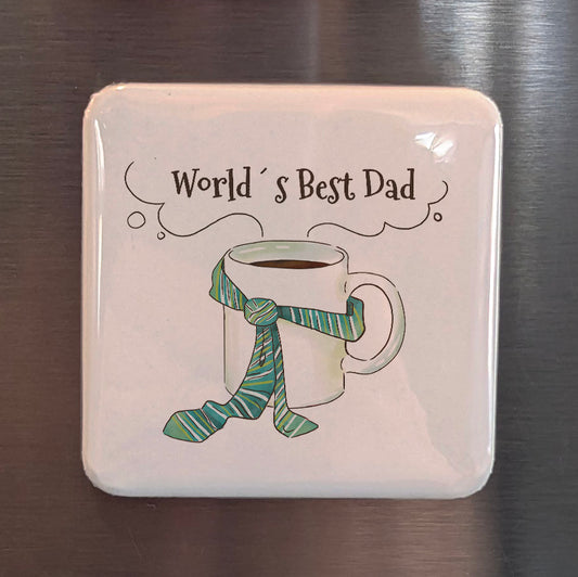 World's Best Dad Fridge Magnet - PhiloPerse