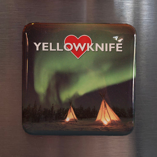 Yellowknife Fridge Magnet - PhiloPerse
