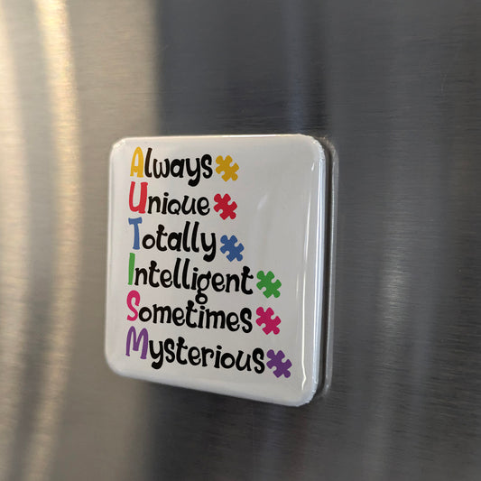 Autism stands for... Fridge Magnet - PhiloPerse