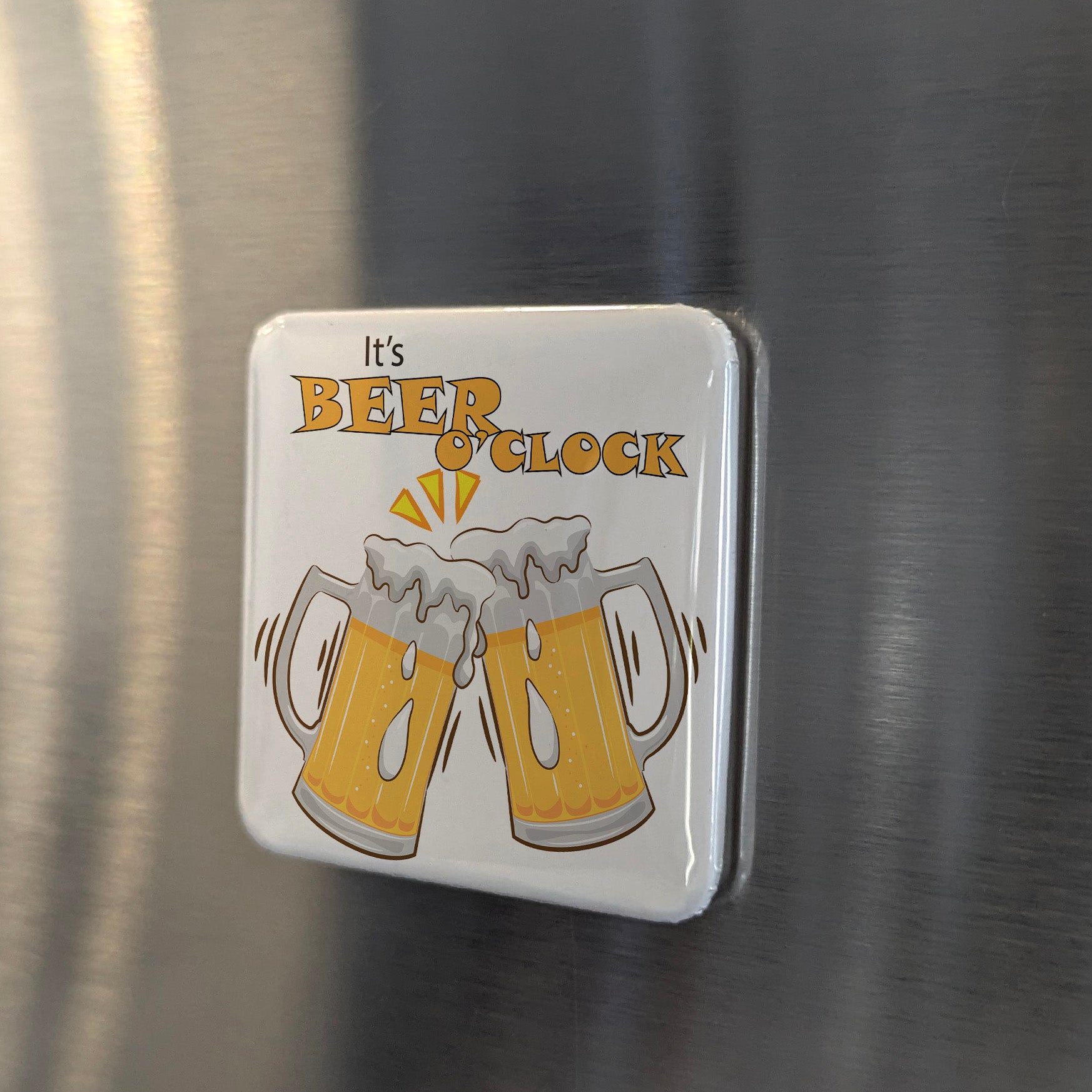 Beer O'clock Fridge Magnet - PhiloPerse