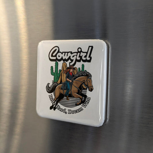 Cowgirl Fridge Magnet