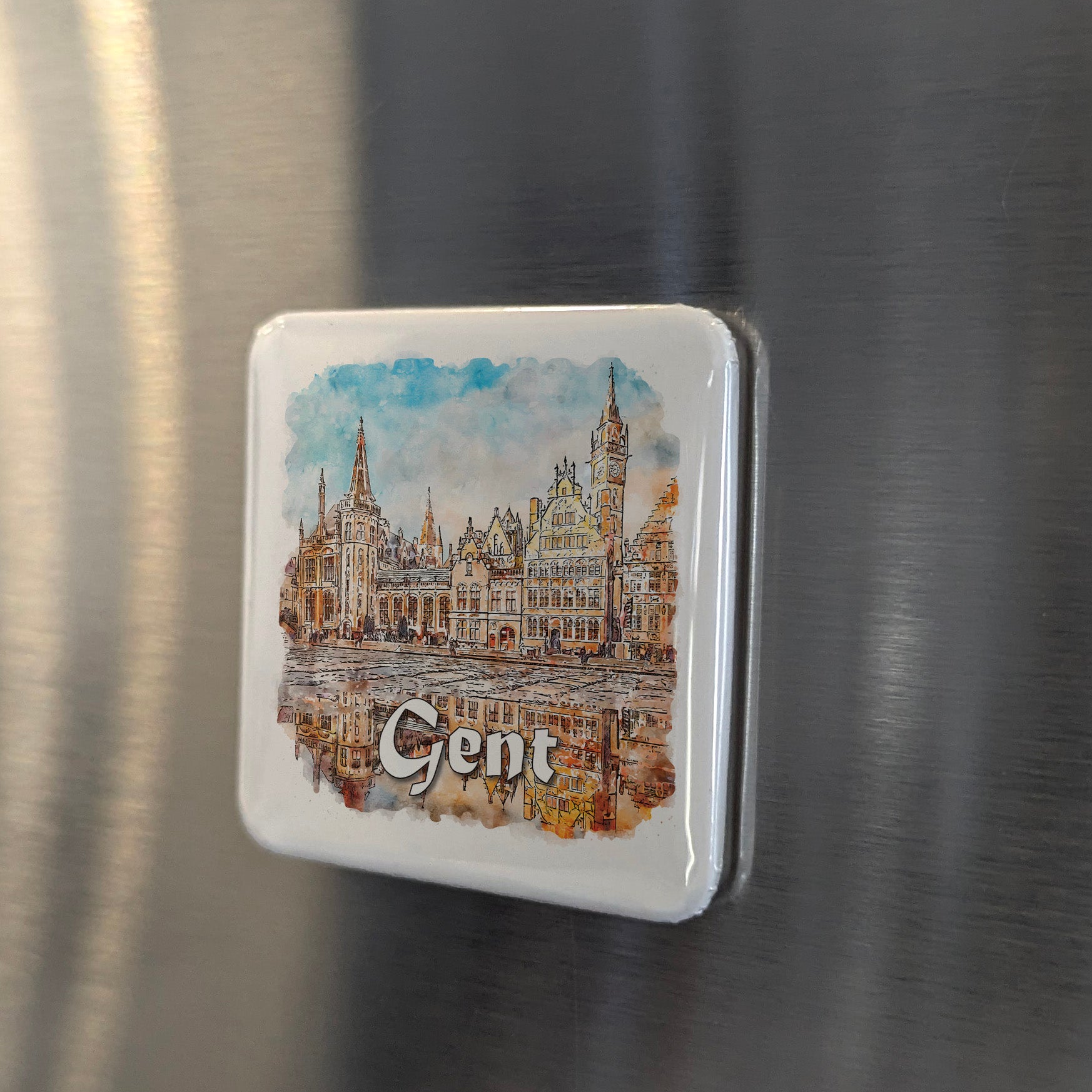 Gent Belgium Fridge Magnet - PhiloPerse