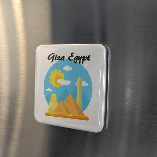 Giza in Egypt Fridge Magnet - PhiloPerse