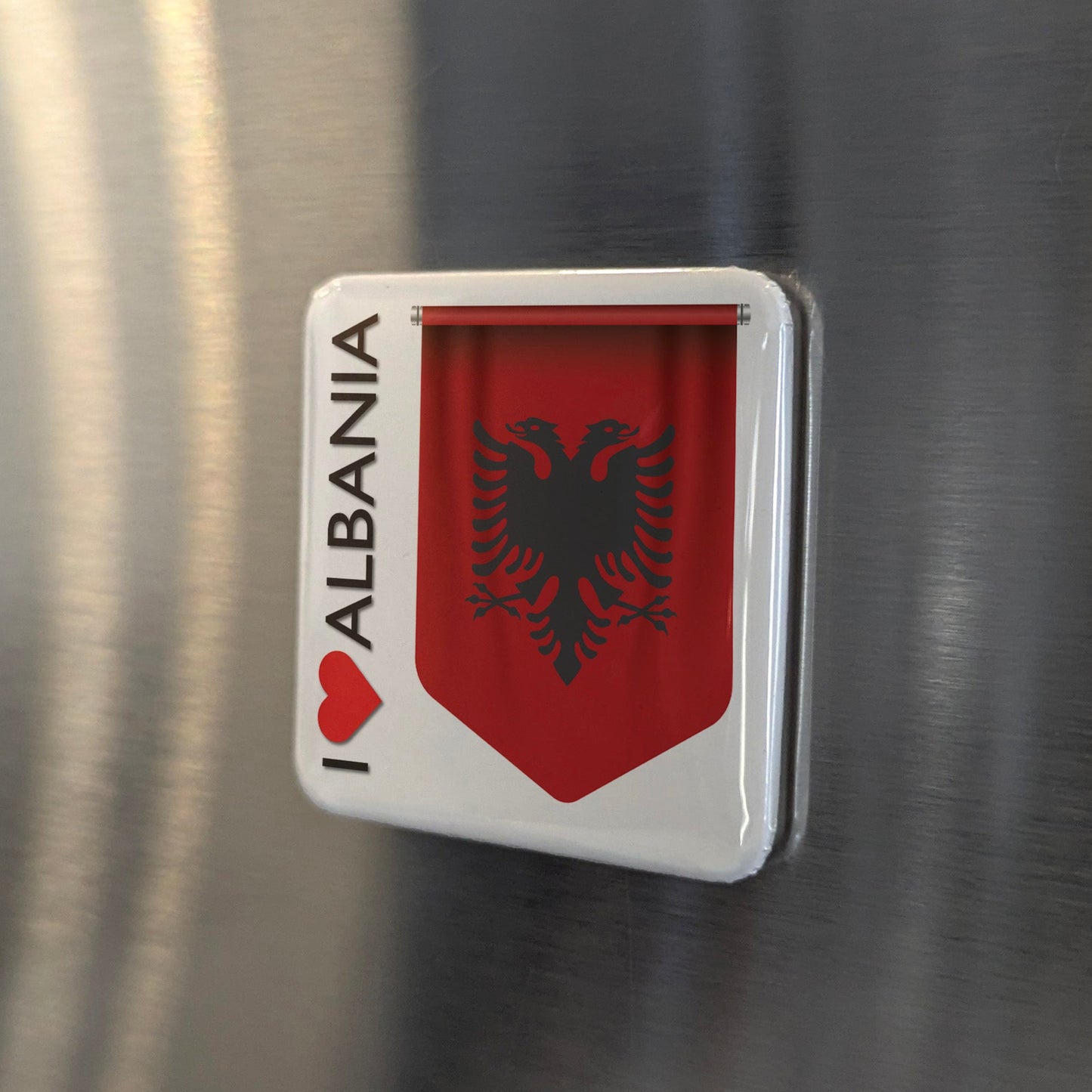 I Love Albania Fridge Magnet