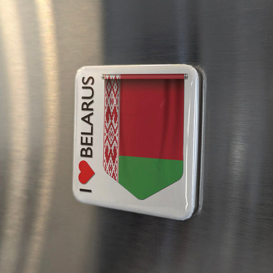I Love Belarus Fridge Magnet
